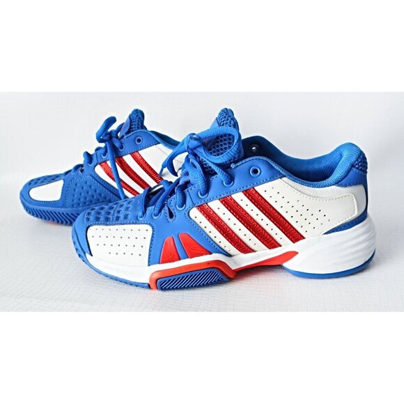 Adidas Women's Adiprene Tennis Shoes Size 4 Blue - Picture 1 of 7